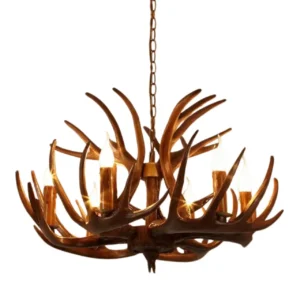 antler chandelier