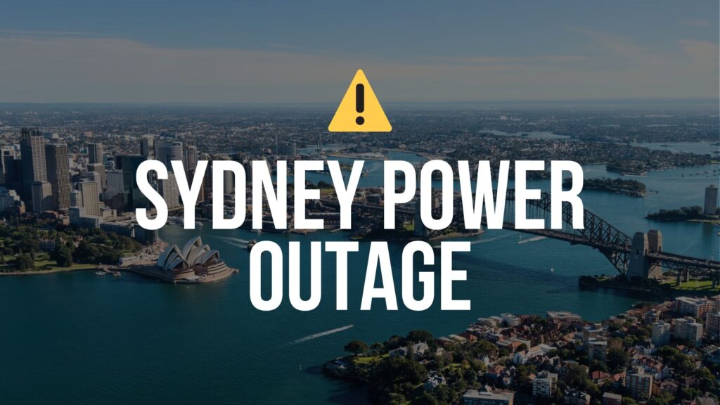 sydney power outage