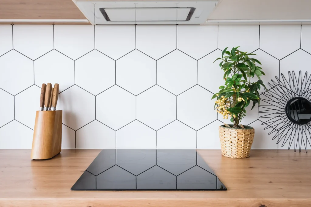 electric cooktop installation