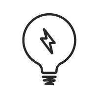 light installation icon