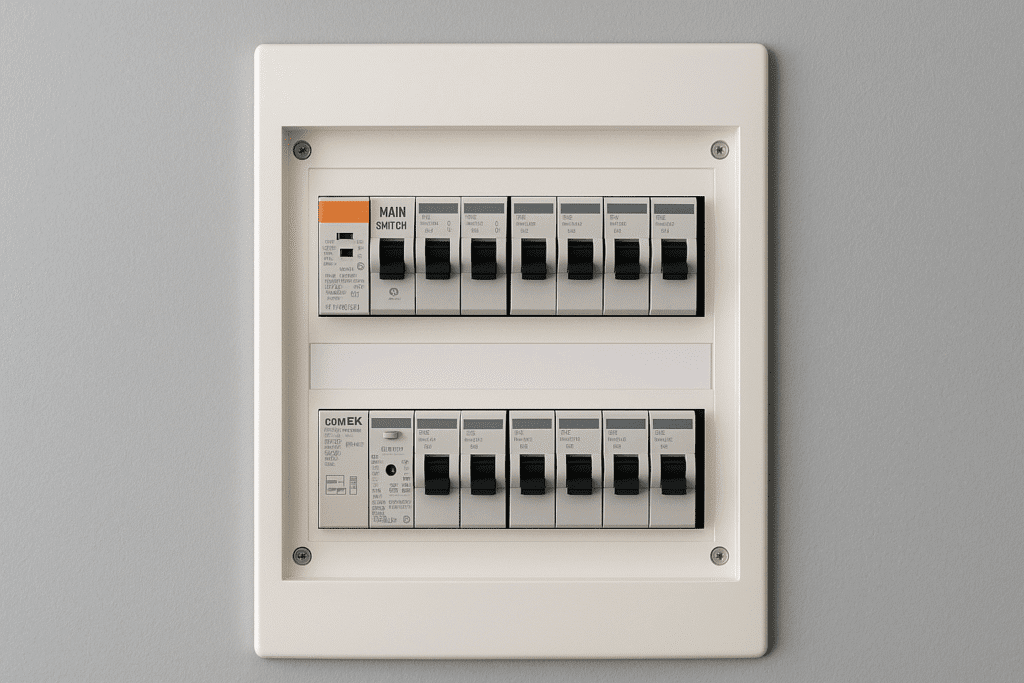 smoking smell coming from electrical switchboard